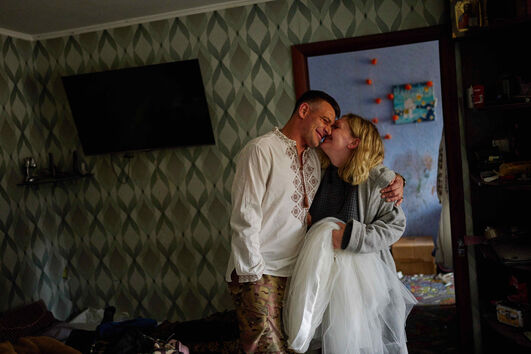 Casamento durante a Guerra na Ucrânia 