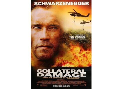 Collateral Damage, protagonizado por Arnold Schwarzenegger, viu a estreia ser adiada por quatro meses, tendo sido retirada uma cena que envolvia o sequestro de um avião.