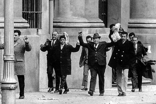 Rendição de apoiantes de Allende