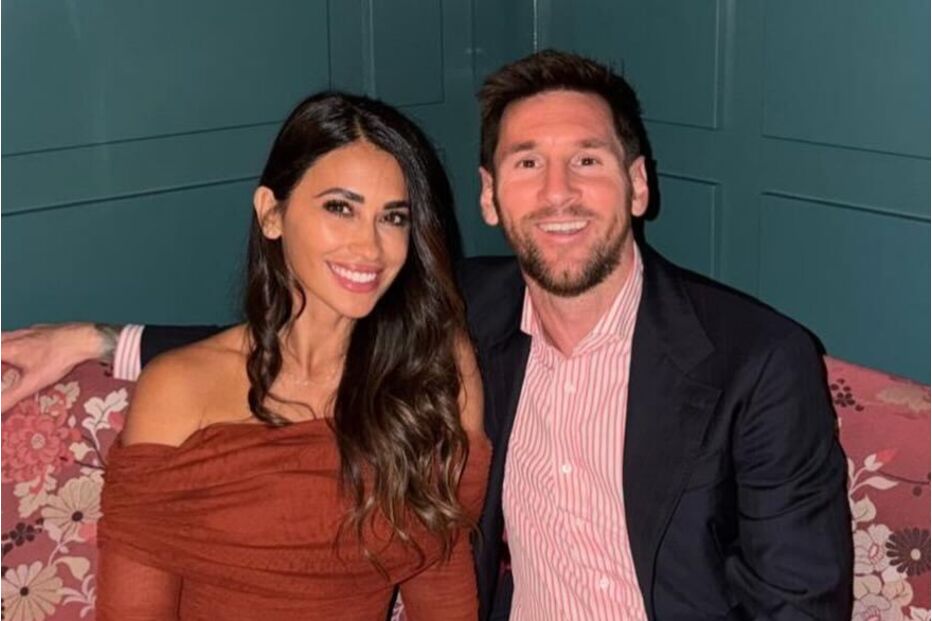 Messi e a mulher Antonella Roccuzzo