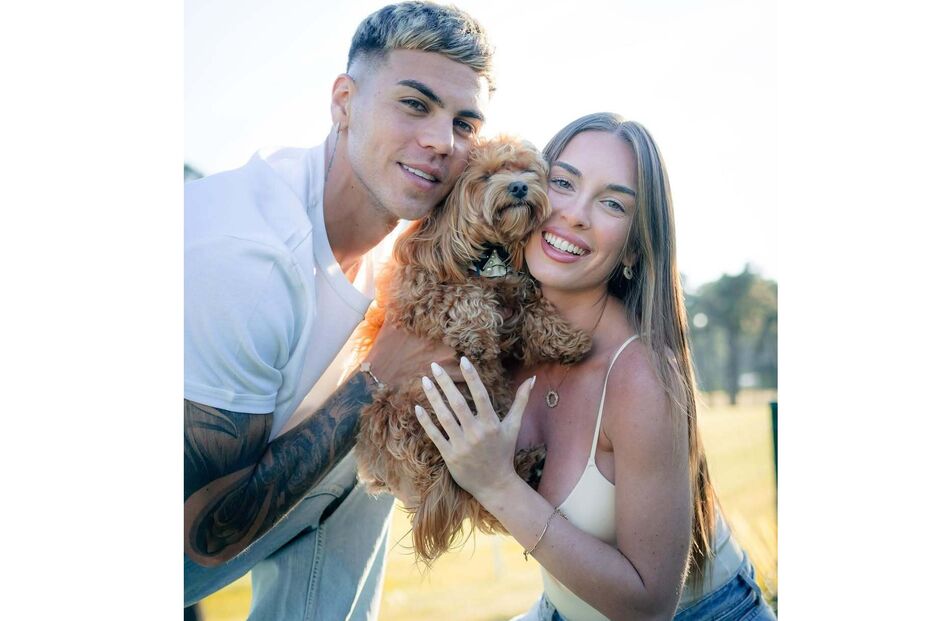 Enzo Barrenechea e Julieta Sieracki