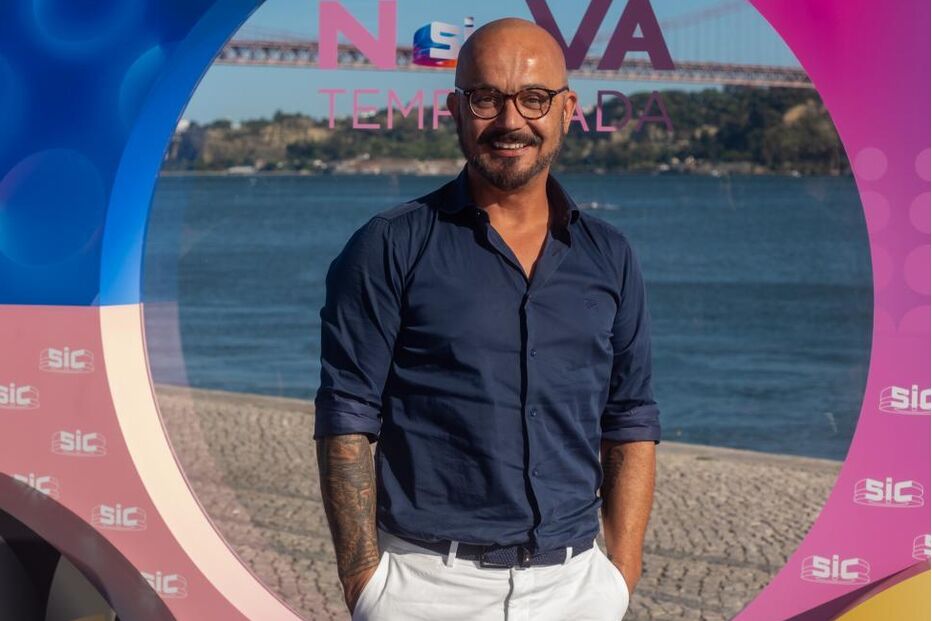 Fernando Rocha na apresentação da nova temporada da SIC