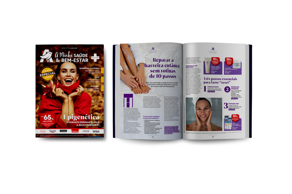 Reparar a barreira cutânea com três passos essenciais