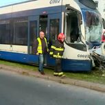 Um ferido após colisão entre duas composições do Metro Sul do Tejo em Almada. Trânsito cortado