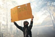 Protestos de alunos em França