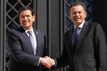Marco Rubio e Luís Montenegro