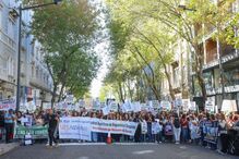 Técnicos de diagnóstico e terapêutica manifestam-se em Lisboa por melhores salários