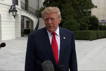 Donald Trump fala com a imprensa na Casa Branca