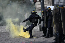 Manifestações em Paris, França