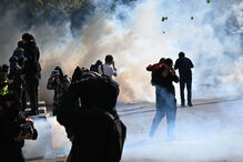 Manifestações em Paris, França