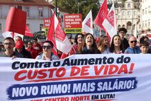 Protesto em Coimbra contra o aumento do custo de vida 