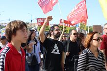 Protesto em Coimbra contra o aumento do custo de vida 