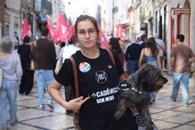 Protesto em Coimbra contra o aumento do custo de vida 