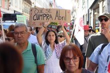 Protesto em Coimbra contra o aumento do custo de vida 