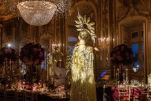 Paula Amorim ilumina festa de luxo no Palácio de Queluz