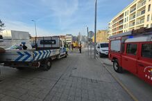 Fuga de gás em obra mobiliza bombeiros no Porto