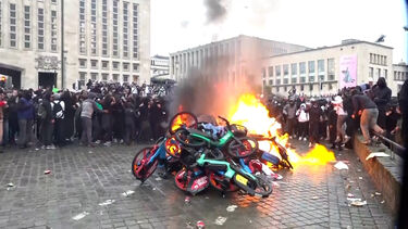 Confrontos marcam protesto contra cortes orçamentais na Bélgica