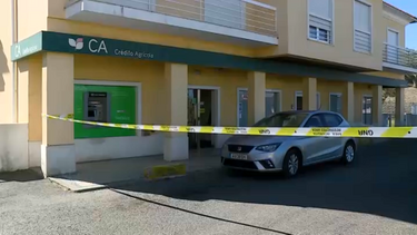 Assaltado banco Caixa Agrícola em Sintra