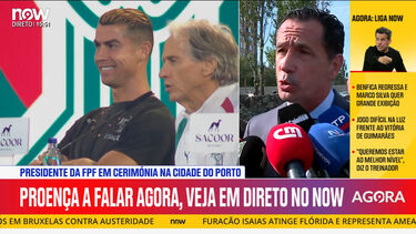 Proença faz o ponto de situação da polémica na Seleção entre Ronaldo e Jorge Jesus