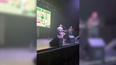 Adeptos do Celtic fazem a festa em Lisboa na véspera do duelo com o Benfica