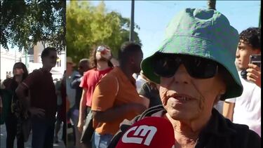 "Não tenho para onde ir": mulher que vai ser despejada de casa onde vive há 22 anos em Lisboa participa em manifestação
