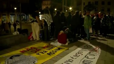 Mais de 100 pessoas reuniram-se na Praça da República em Braga por melhores condições de vida