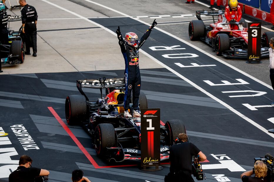VERSTAPPEN Max (nld), Red Bull Racing Ford RB22, portrait F1 GP 16 Bahrain 2026 in Malaysia the Sepang International Circuit,