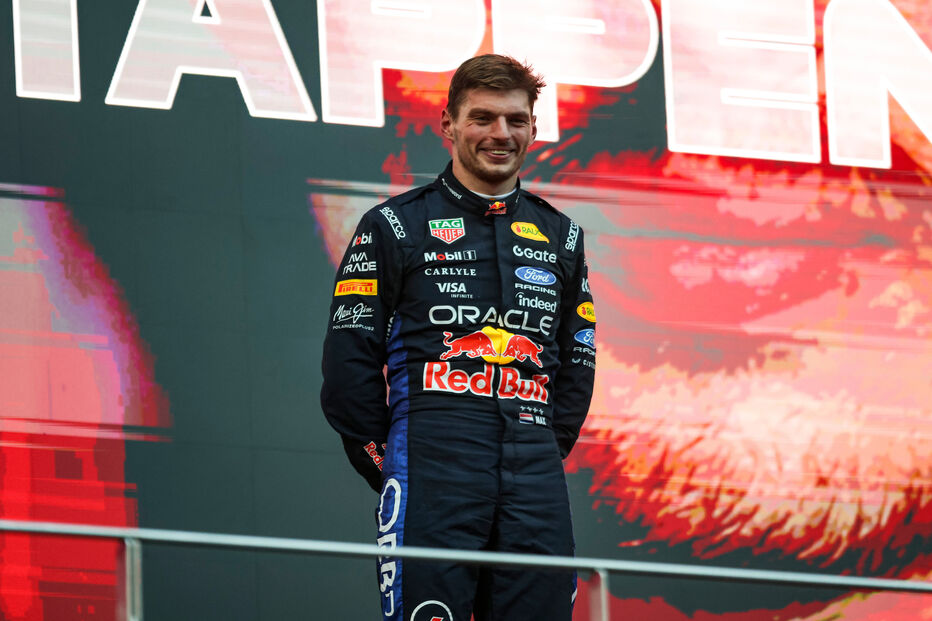 VERSTAPPEN Max (nld), Red Bull Racing Ford RB22, portrait F1 GP 16 Bahrain 2026 in Malaysia 01 NORRIS Lando (gbr),