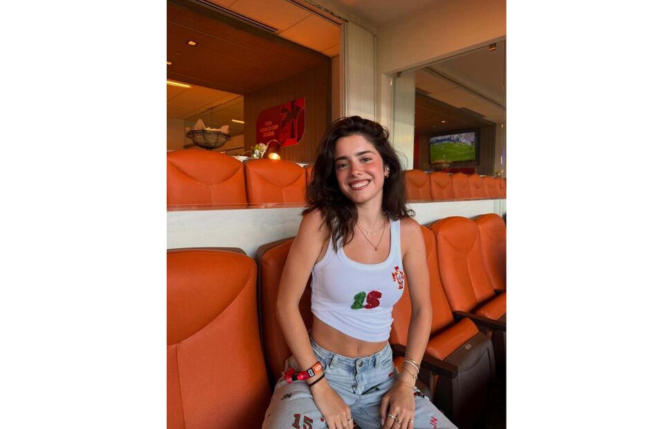 Madalena Aragão apoia a seleção em desporto com estilo