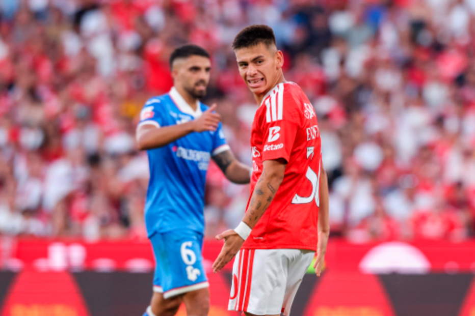 Echeverri apenas atuou esta época 18 minutos com o Gil Vicente