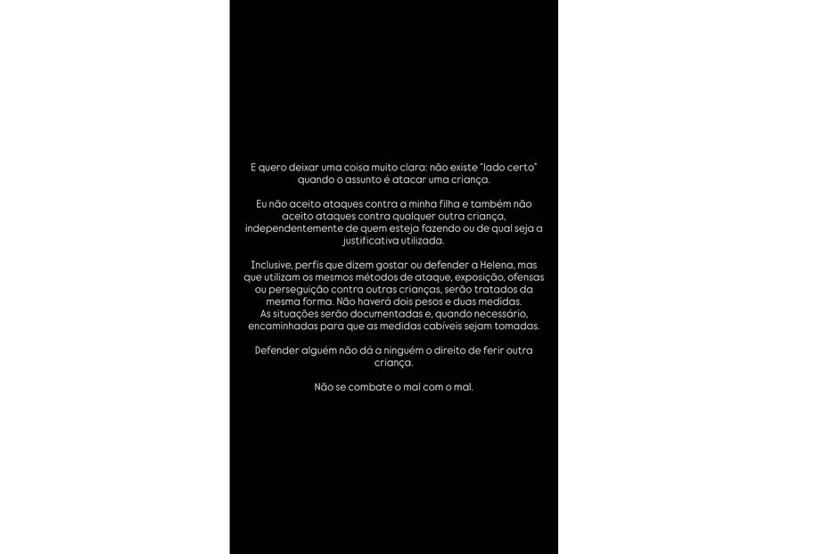 Filha de Neymar, Helena, alvo de ataques nas redes sociais