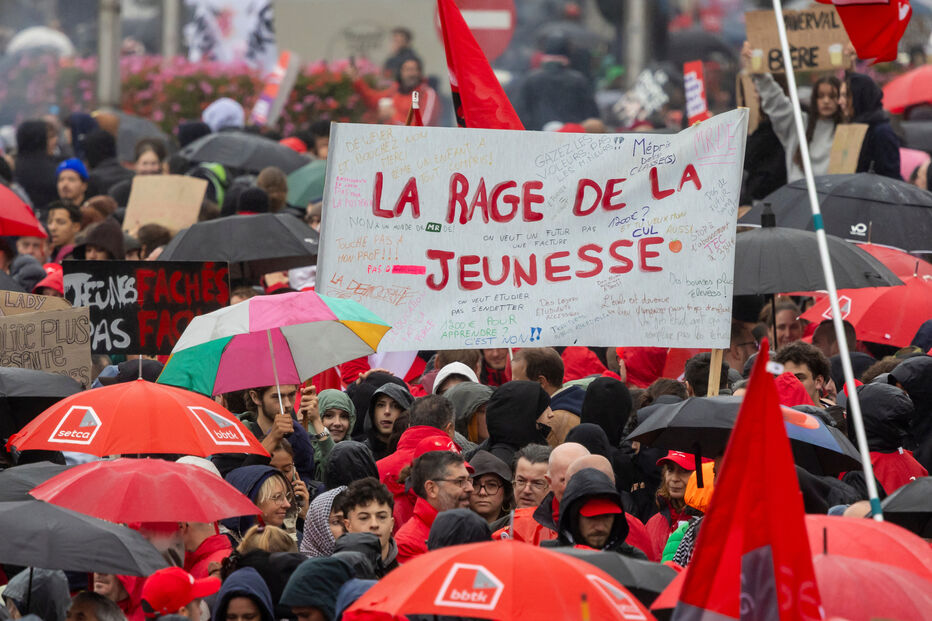 Protestos na Bélgica