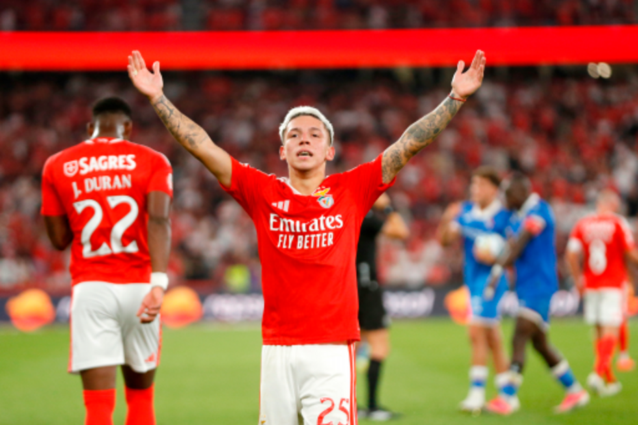 Prestianni está a ter um início de época de sonho no Benfica