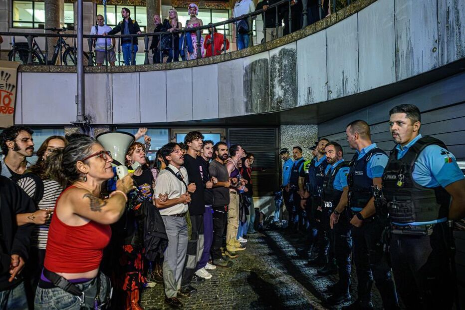 Ação do Movimento pela Habitação, no Porto