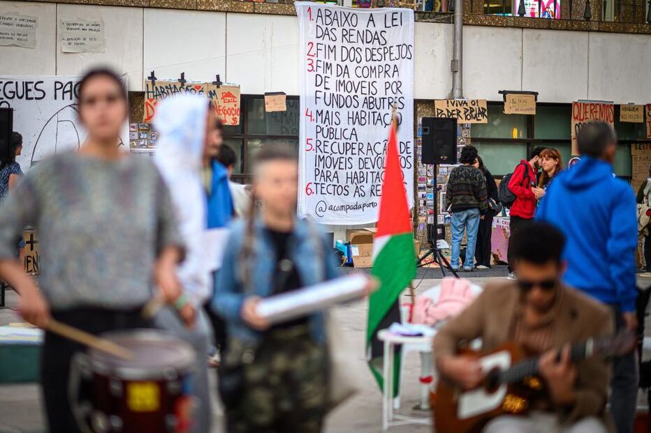 Protestos pela habitação no Porto