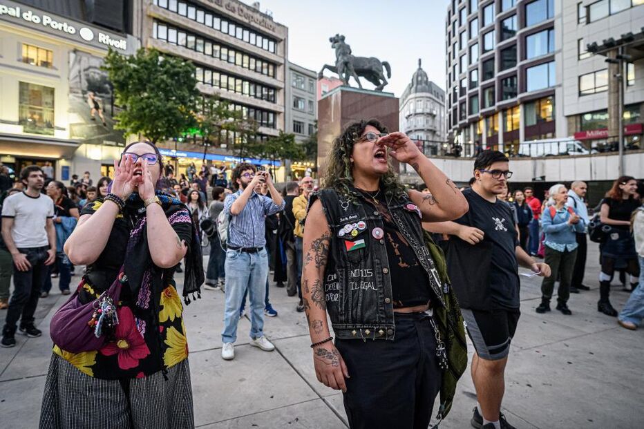 Protesto pela habitação no Porto