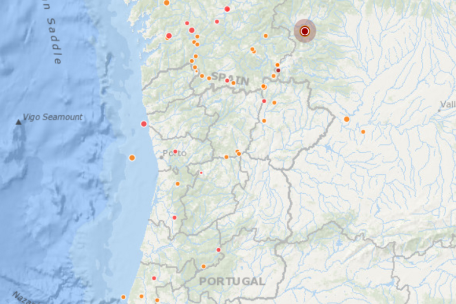 Sismo de magnitude 4.2 registado em Bragança 
