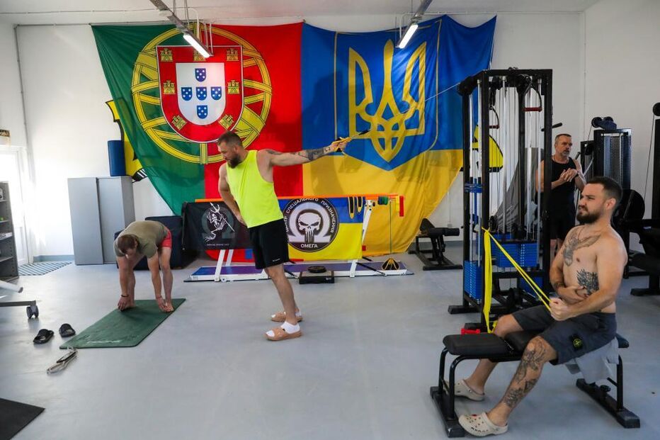 Centro de reabilitação em Ourém já recebeu 50 militares ucranianos feridos