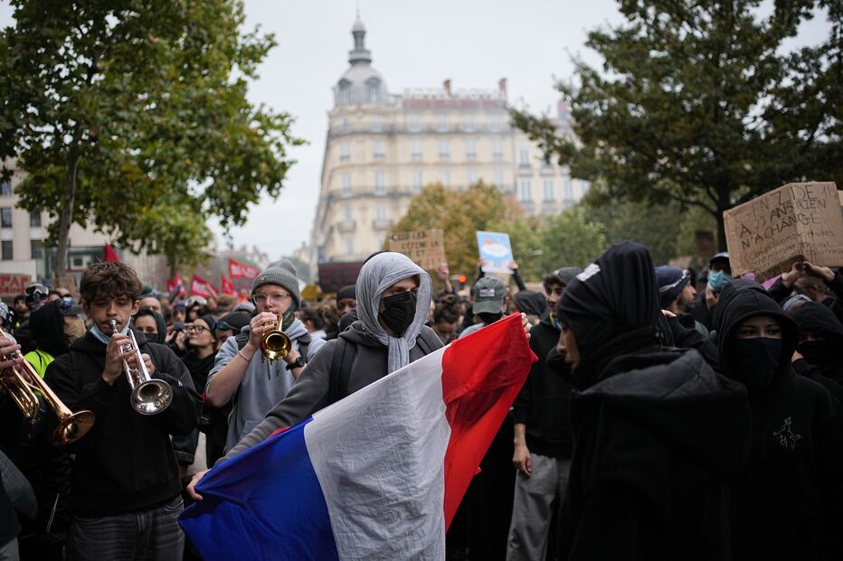 Manifestações em Paris, França