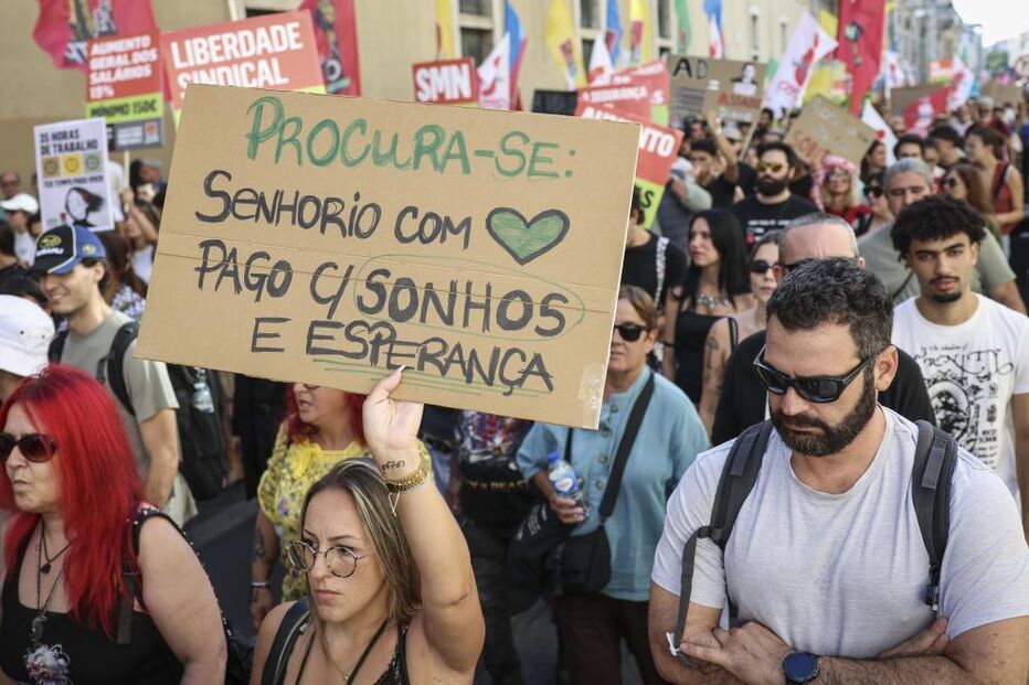 organizada pela CGTP-IN, em Lisboa, 17 de outubro de 2026.