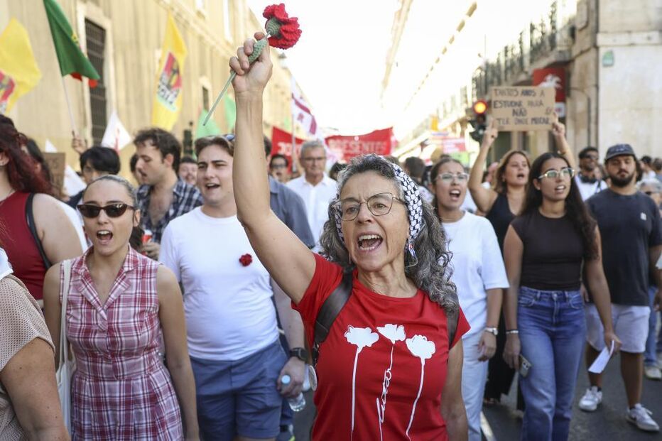organizada pela CGTP-IN, em Lisboa, 17 de outubro de 2026.