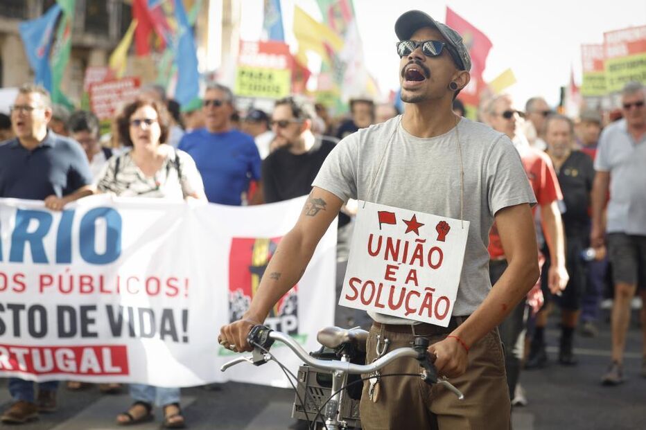 organizada pela CGTP-IN, em Lisboa, 17 de outubro de 2026.