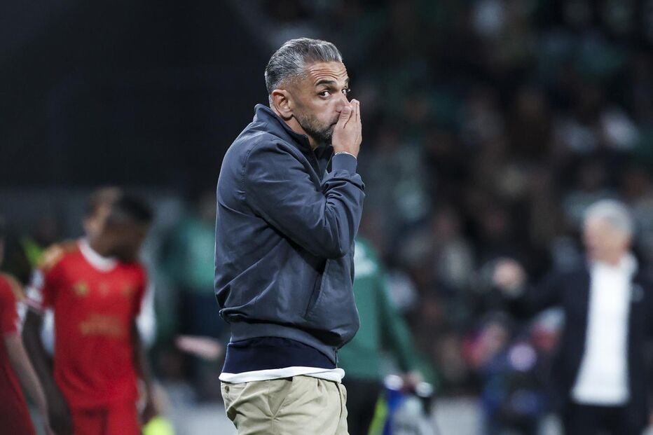 Rui Borges, treinador do Sporting