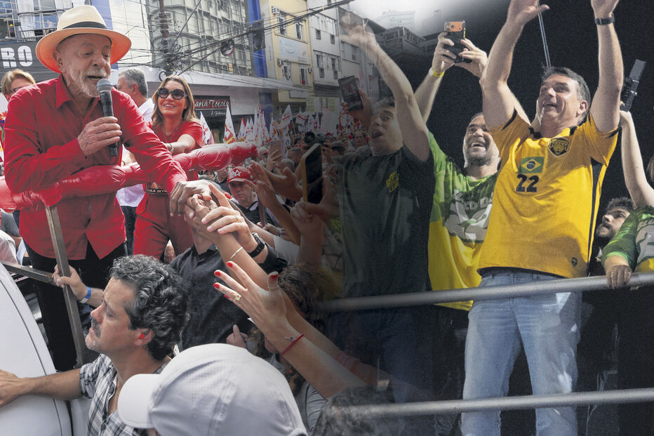 Lula e Flávio: presidente do Brasil é conhecido este domingo