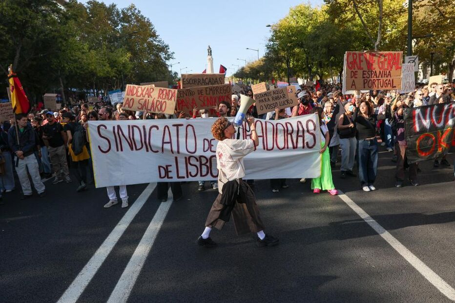 Protesto pela habitação em Lisboa 