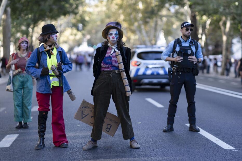 Protesto pela habitação em Lisboa